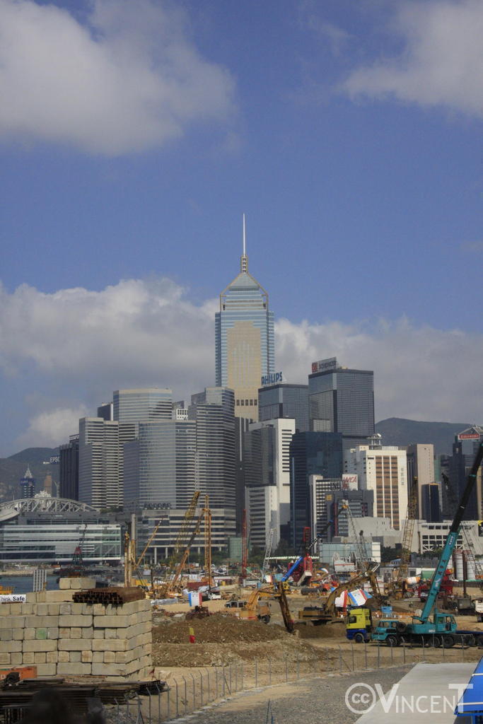 Vue des buildings de Eastern Hong-Kong